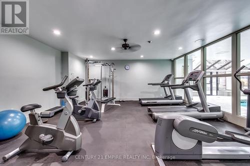 1202 - 200 Robert Speck Parkway, Mississauga, ON - Indoor Photo Showing Gym Room
