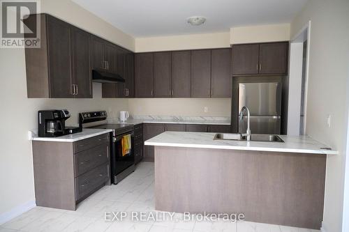 16 Buttercream Avenue, Thorold, ON - Indoor Photo Showing Kitchen With Double Sink