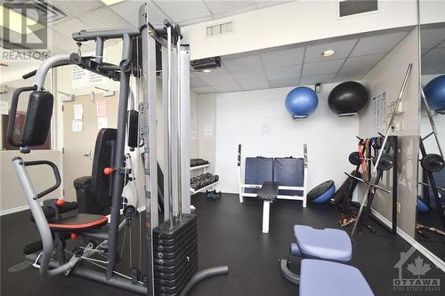 160 George Street Unit#2504, Ottawa, ON - Indoor Photo Showing Gym Room
