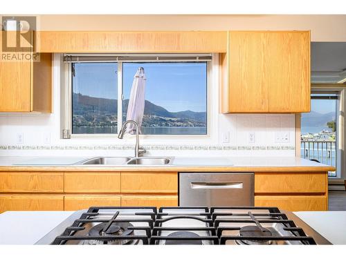 7444 Old Stamp Mill Road, Vernon, BC - Indoor Photo Showing Kitchen With Double Sink