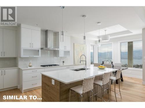 15812 Mcdonagh Road Lot# 9, Lake Country, BC - Indoor Photo Showing Kitchen With Double Sink With Upgraded Kitchen