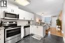 #5D -540 Ouellette Ave, Windsor, ON  - Indoor Photo Showing Kitchen With Stainless Steel Kitchen With Upgraded Kitchen 