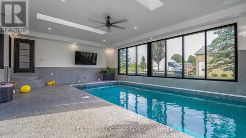 314 Brant School Road, Brantford, ON - Indoor Photo Showing Other Room With In Ground Pool