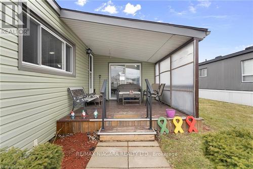 #65 -2175 Mewburn Rd, Niagara Falls, ON - Outdoor With Deck Patio Veranda With Exterior