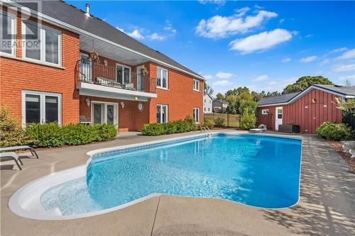 58 Queen Victoria Street, Napanee, ON - Outdoor With In Ground Pool