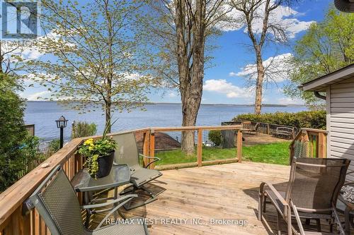 3 - 6060 Curtis Point Road, Alnwick/Haldimand, ON - Outdoor With Body Of Water With Deck Patio Veranda With View