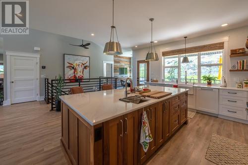 2940 82Nd Avenue, Osoyoos, BC - Indoor Photo Showing Kitchen With Upgraded Kitchen