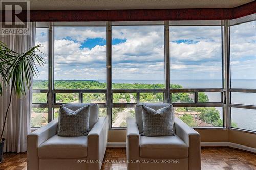 #1905 -2170 Marine Dr, Oakville, ON - Outdoor With Body Of Water With View