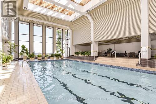 #1905 -2170 Marine Dr, Oakville, ON - Indoor Photo Showing Other Room With In Ground Pool