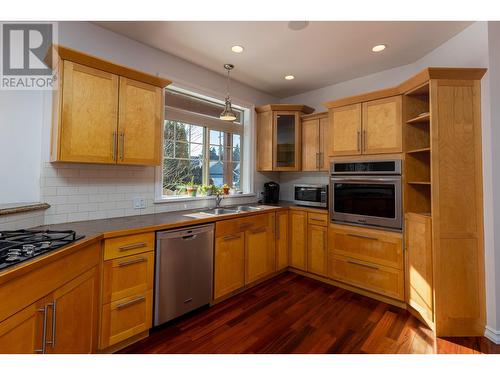 4008 Temple Street, Terrace, BC - Indoor Photo Showing Kitchen With Double Sink