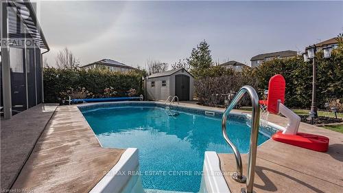 76 Blossomfield Cres, Cambridge, ON - Outdoor With In Ground Pool