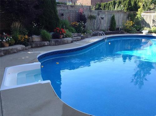 41 Christie Drive, Brampton, ON - Outdoor With In Ground Pool With Backyard