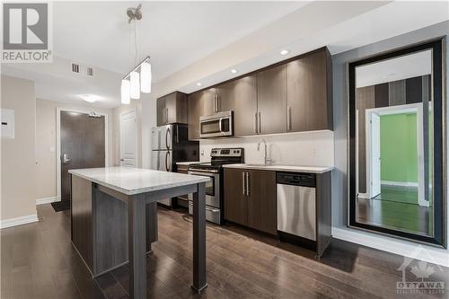 238 Besserer Street Unit#411, Ottawa, ON - Indoor Photo Showing Kitchen With Upgraded Kitchen