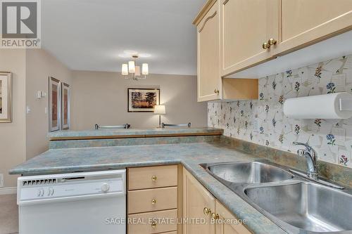 #2 -21 Charles Crt, Smith-Ennismore-Lakefield, ON - Indoor Photo Showing Kitchen With Double Sink