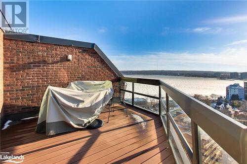181 Collier Street Unit# Ph-1502, Barrie, ON - Outdoor With Body Of Water With Balcony With View