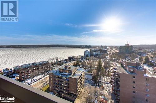 181 Collier Street Unit# Ph-1502, Barrie, ON - Outdoor With Body Of Water With View