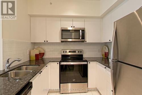 #209 -20 Koda St, Barrie, ON - Indoor Photo Showing Kitchen With Double Sink