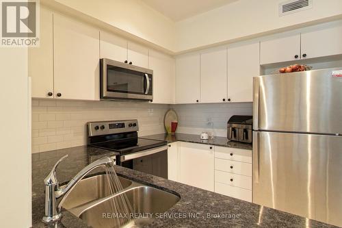 #209 -20 Koda St, Barrie, ON - Indoor Photo Showing Kitchen With Double Sink