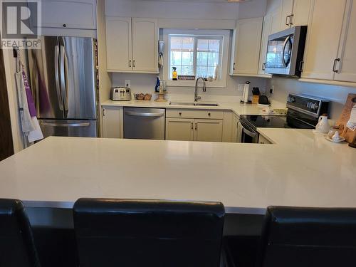 379 97 Highway S, Chetwynd, BC - Indoor Photo Showing Kitchen With Double Sink