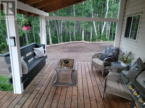 379 97 Highway S, Chetwynd, BC - Outdoor With Deck Patio Veranda With Exterior