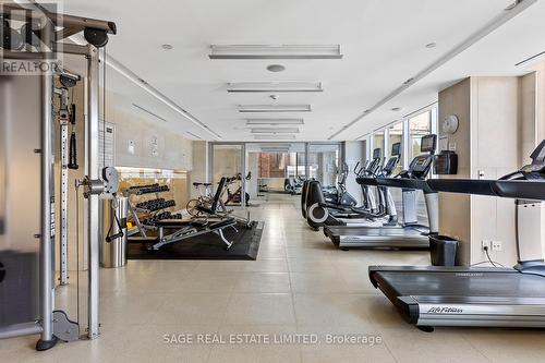 #601 -170 Avenue Rd, Toronto, ON - Indoor Photo Showing Gym Room