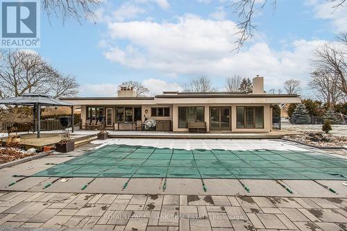 173 Maple St, Uxbridge, ON - Outdoor With In Ground Pool With Deck Patio Veranda