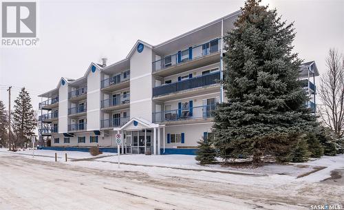 207 2501 1St Avenue W, Prince Albert, SK - Outdoor With Balcony With Facade