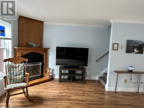 69 Frame Cres, Elliot Lake, ON - Indoor Photo Showing Living Room With Fireplace