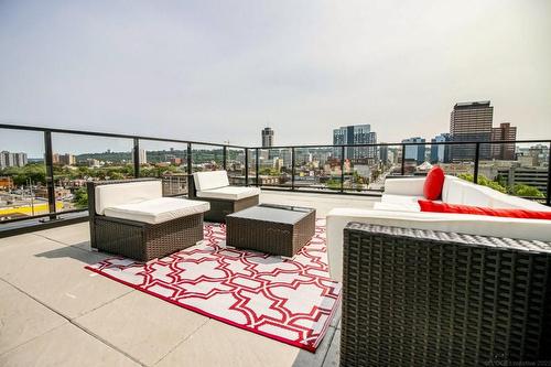181 James Street N|Unit #609, Hamilton, ON - Outdoor With Balcony With Deck Patio Veranda With View