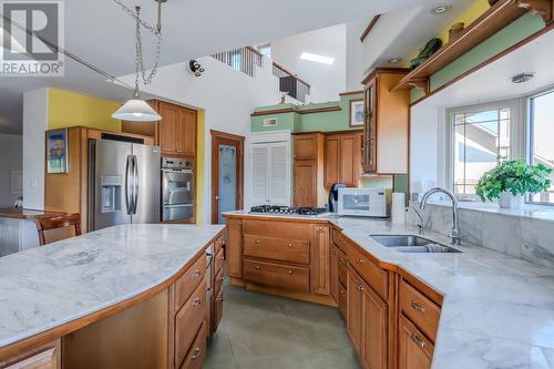 44 Cactus Crescent, Osoyoos, BC - Indoor Photo Showing Kitchen With Double Sink