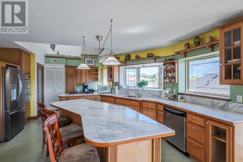 44 Cactus Crescent, Osoyoos, BC - Indoor Photo Showing Kitchen With Double Sink