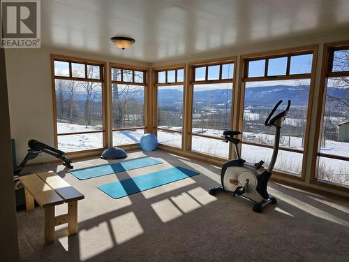 3244 Old Babine Lake Road, Smithers, BC - Indoor Photo Showing Gym Room