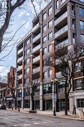 #609 -181 James St N, Hamilton, ON - Outdoor With Balcony With Facade
