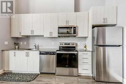 #101 -65 Yorkland Blvd, Brampton, ON - Indoor Photo Showing Kitchen With Upgraded Kitchen