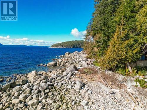 12423 Scotch Fir Point Road, Powell River, BC - Outdoor With Body Of Water With View