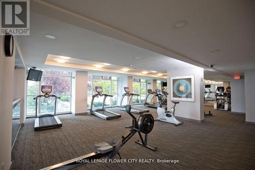 1712 - 223 Webb Drive, Mississauga, ON - Indoor Photo Showing Gym Room