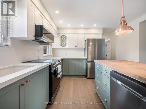 42 Lockerbie Ave, Toronto, ON - Indoor Photo Showing Kitchen With Upgraded Kitchen