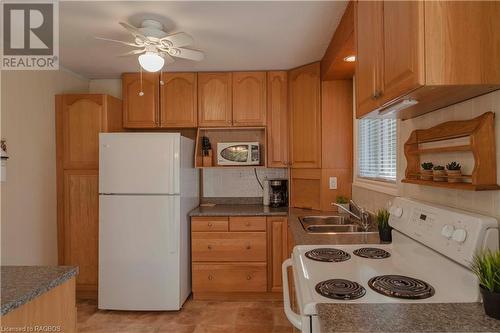 122 St. Edmunds Crescent, Sauble Beach, ON - Indoor Photo Showing Kitchen With Double Sink