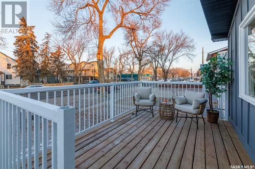 320 H Avenue S, Saskatoon, SK - Outdoor With Deck Patio Veranda With Exterior