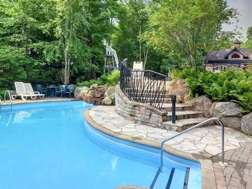 Piscine - 10-102 Ch. Des Quatre-Sommets, Mont-Tremblant, QC - Outdoor With In Ground Pool With Backyard