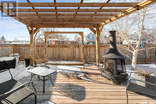 4 Saskatchewan Avenue, Tuxford, SK - Outdoor With Deck Patio Veranda