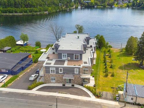 Overall view - 6-20 Rue Larocque O., Sainte-Agathe-Des-Monts, QC - Outdoor With Body Of Water With View