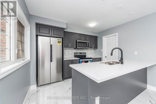 444 Remembrance Road, Brampton, ON - Indoor Photo Showing Kitchen With Stainless Steel Kitchen With Upgraded Kitchen