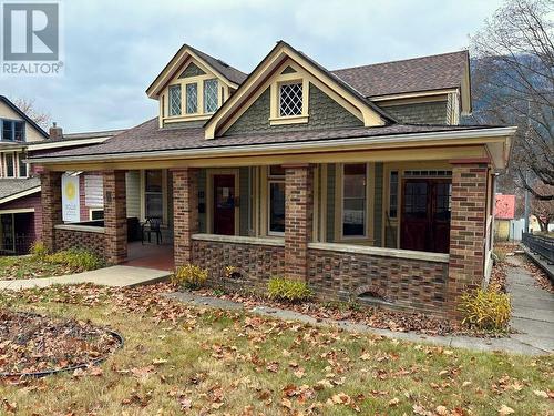 823 Baker  Street, Nelson, BC - Outdoor With Facade