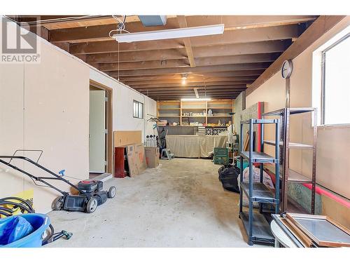 3384 Mcginnis Road, West Kelowna, BC - Indoor Photo Showing Garage