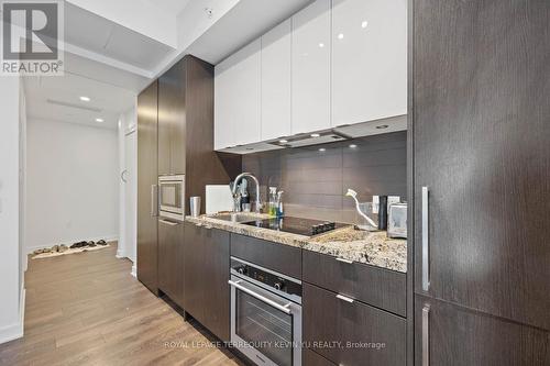 #2712 -115 Blue Jays Way, Toronto, ON - Indoor Photo Showing Kitchen With Double Sink With Upgraded Kitchen