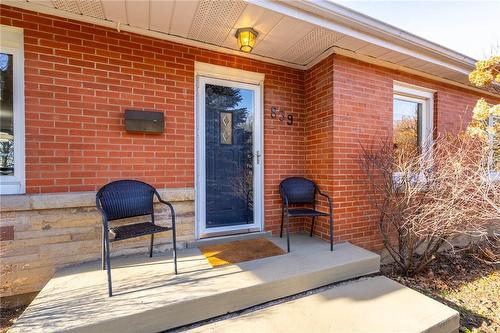 839 Mewburn Road, Ancaster, ON - Outdoor With Deck Patio Veranda With Exterior