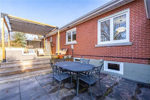 839 Mewburn Road, Ancaster, ON - Outdoor With Deck Patio Veranda With Exterior