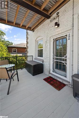 10 Patterson Street Unit# 206, Belleville, ON - Outdoor With Deck Patio Veranda With Exterior