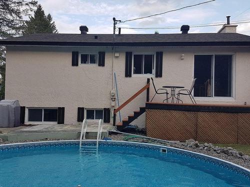 Cour - 260 Rue Des Bosquets, Sainte-Adèle, QC - Outdoor With Above Ground Pool